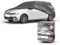 Walser Abdeckplane Auto All Weather Basic, Abdeckplane wasserdicht, 100% wetterfeste Auto Abdeckplane, Autoabdeckung Outdoor, Auto Abdeckplane wasserdicht, Autoplane Vollgarage Größe M grau