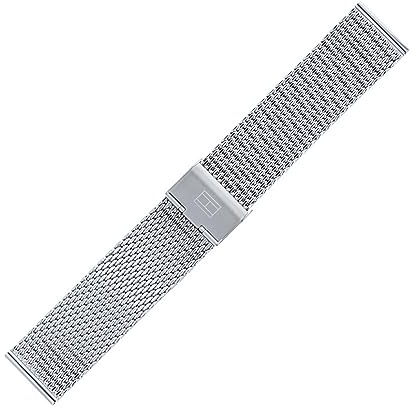 Tommy Hilfiger Uhrenarmband 22mm Metall Silber - 679001103