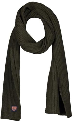 Superdry Damen Workwear Strickschal Surplus Goods Olivgrün 1SIZE