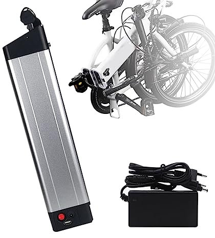 VBVAIQAD Vélo électrique Pliant 36V Batterie Lithium intégrée 8Ah 9Ah 9.6Ah 10.5Ah - Convient aux Moteurs 250W & 350W - Chargeur 42V/BMS/Poignée de Transport Inclus (36V 8AH)