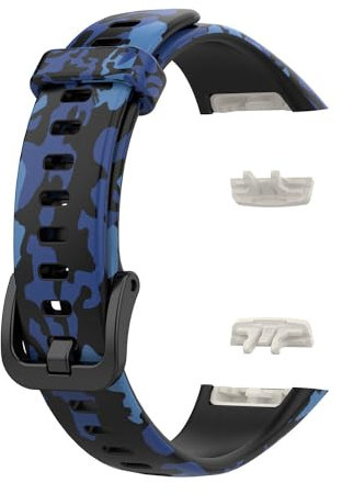 Panda Bobo Bracelet de rechange en silicone pour Huawei Band 6/6 Pro, Honor Band 6/7, Silicone