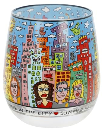 Windlicht Summer in The City James Rizzi - Pop Art