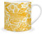 Half Moon Bay William Morris MUGACS03 Erdbeerdieb, Keramik-Tasse aus Steingut, 310 ml, Gelb