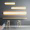LED Wandleuchte Innen mit Fernbedienung Moderne Minimalistische Dimmbare Wandlampe Lange Innen Acryl Mode Lichter Veranda Wandbeleuchtung Wohnzimmer Badezimmer Haustür Schlafzimmer (Weiß,200CM)