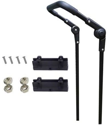 LOVIVER Faltbarer Schiebegriff für den Bollerwagen, Trolley-Griff, einfache Installation, praktisch, abnehmbarer Bollerwagen-Griffaufsatz für Camping-Wagen