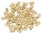 PATIKIL M3 Threaded Inserts M3x8x5mm, 50 Pcs Brass Heat Set Insert Female Threaded Inserts Metric Knurled Nuts Embedment Nut for Plastic and 3D Printing Components, Gold