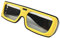 Generisch Anaglyphe 3D -Brille, 3D -Filmbrille, Passive polarisierte Betrachtungsbrille, Komfortable Video-Display Eyewear Nicht-Flashing Theatre Accessoires für TV-Projektor