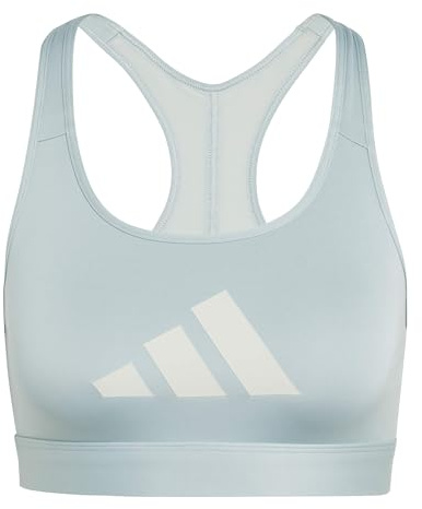 adidas Women's Powerreact Graphic Bra, Wonder Sage, XL