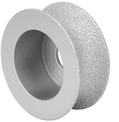 schleifscheiben, RASTKY Diamant -Schleifrad 7,3 Cm Gefärbtes Schleifrad für Steinkeramikglas - Kanten und Schallwerkzeug (Konkave Schleifscheibe 2,5)