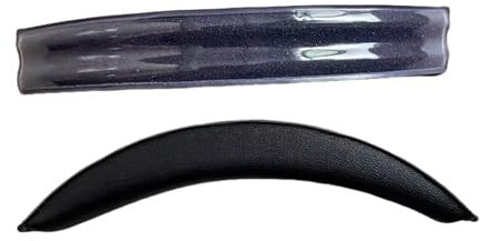 Ersatz Ohrpolster Kompatibel mit Logitech G930 G430 F450 G35 G231 kabelloses Gaming-Headset Ohrenschützer Atmungsaktives Mesh+Memory Schwamm Proteinhaut Abdeckung (ProteinHaut BK,1:1)