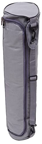 Toyvian Bolsa De Yoga De Lona Gris Bolsa De Almacenamiento para Esterilla De Yoga Resistente y Ligera Correas Ajustables para Uso Exteriores y Transporte