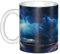 Gpkgsigt Lightning in a flash Tazza in ceramica per cappuccino, latte, cereali, yogurt, latte, bevande calde o fredde Forno a microonde