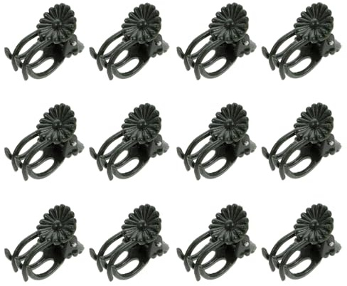 Supvox 50 Stück Orchideen Kunststoff Pflanzenclips Gartenstütze Kletterpflanzen Halter Befestigung für Rankgemüse und Blumen