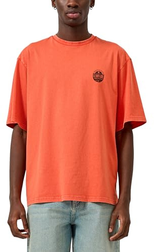 QS Gewaschenes T-Shirt im Relaxed Fit