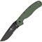 Divers Ontario ON8847OD Cuchillo a Lama Fissa,Unisex - Adultos, Verde, un tamaño