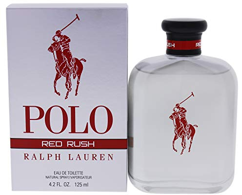 Ralph Lauren Unisex Red Vaporizador RALPH LAUREN POLO ROT RUSH EAU DE TOILETTE 125ML VAPORIZER, Multicolor, Einheitsgröße EU