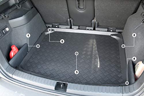 Accesorionline Protector Cubre Maletero para Dacia Duster II 4x2 2017-2024 - Bandeja cubremaletero cubeta Alfombrilla (Duster II 4X2 Desde 2017)