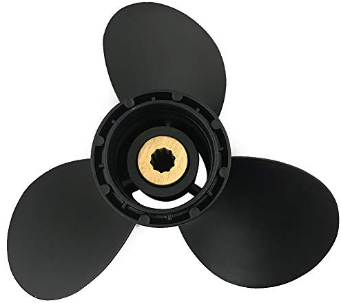 ARKDOZA 9 1/4x8 9 1/4x9 9 1/4x10 9 1/4x11 9 1/4x12 Propeller für Suzuki 8HP 9,9HP 15HP Außenborder Aluminium Prop RH