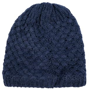 HKM Lucy Beanie-Mütze Dunkelblau Einheitsgröße