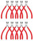 HAUTMEC 5 Precise Small Flush Cutting of Engineer Wire Cutter Plier 10PCS with Location Pin for Fine Shearing, Perfect for Circuit Board Cutting, Electronic Components, HT0327-10PC