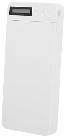 jojofuny Kasten Handy-schließfach Handys Zeit Locking Container Timer Schloss Container Sicherheit Tragbare Telefon Timer Lock- Box Weiß Plastik Zeitschloss Student Elektronisch
