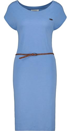 ALIFE and Kickin ElliAK A Shirt Dress Damen Sommerkleid, Kleid Fjord Melange M