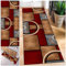Teppich Läufer Flur rutschfest 120 x 200 cm Flurläufer, Waschbar Küchenläufer, Küchenteppich Teppiche Fußmatte Lang, Schlafzimmer Runner Rug Teppich, Korridor Teppich Läufer für Küche Wohnzimmer