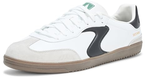 Skechers Herren Hotshot-Pyke Sneaker, Weiss/opulenter Garten, 13 Wide
