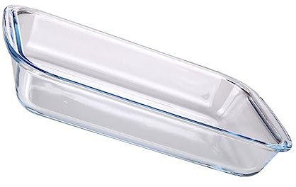 SHOWERORO Plato De Vidrio Templado Blanco Para Horno Vajilla Hogar Apto Para Cocinar Al Vapor y Hornear Como Plato Para Carne o Vajilla De Comedor