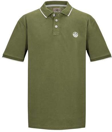 G.I.G.A. DX Herren Poloshirt/Polo Shirt Kurzarm GS 6 MN PLSHRT GOTS, waldgrün, M, 42649-000
