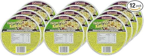 Mr Noodles Kimchi Chicken Instant Noodles, 86g, Pack of 12 by SHOP4LESS