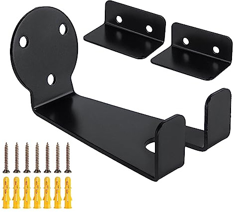 SkyPOOU Soporte horizontal resistente para pedales de bicicleta, soporte de exhibición de tienda montado en la pared, soporte de hierro