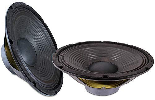 Skytronic 12-Inch Professional Woofer Speaker Drivers – 2-Pack 700W Peak Power Replacement Subwoofers with 8-Ohm Impedance and Durable Construction for PA Systems and Custom Audio Projects