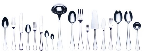 MEPRA Spa 1020B22151 - Servizio di Posate Brescia, 151 Pezzi