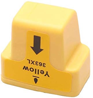ABC Kompatible Druckerpatrone für HP 363XL Gelb für Photosmart 3100 3108 3110 3110V 3110XI 3200 3210 3300 3310 8200 8250 C5100 C5140 C5150 C5170 C5175 C5180 C5185 C5190 C5194 C6100 C6150 C6160