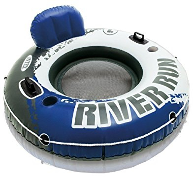 Intex River Run I Sport Lounge, Inflatable Water Float, 53 Diameter