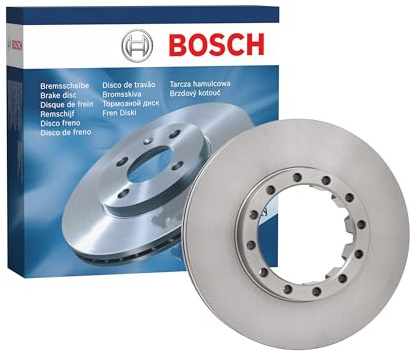 Bosch BD2435 Brake Disc - 293 mm Vented Discs - Rear Axle - ECE-R90 Certified - Good Cooling, Reliable Braking, Corrosion Protection - 1 Single Disc