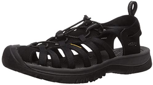 KEEN Damen Whisper Sandalen, Schwarz Black Magnet, 35 EU
