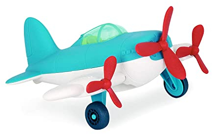 Wonder Wheels Großes Flugzeug Spielzeug 27 cm – Kinder Indoor und Outdoor Sandkasten Sandspielzeug – Fahrzeug für Mädchen und Jungen ab 1 Jahr