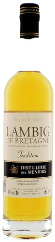 Lambig De Bretagne I Appellation Eau de vie de Cidre I 700 ml I 40% Volume | Destillierter Apfel-Brand