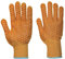 Portwest Criss Cross Handschuh, Größe: XL, Farbe: Orange, A130ORRXL