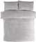 Sleepdown Teddy Fleece Duvet Cover Quilt Bedding Set with Pillow Cases Thermal Warm Cosy Super Soft - Double - Grey