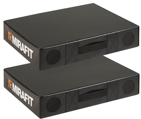 Mirafit Weightlifting Drop Pads - Choice of Colour
