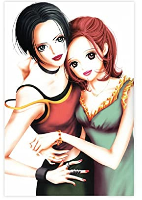 Anime-Poster Nana Osaki 27, Leinwand-Poster, Wandkunst, Deko, Bild, Gemälde für Wohnzimmer, Schlafzimmer, Dekoration, 50 x 75 cm, ohne Rahmen: