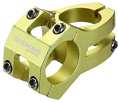 Boenoea 31,8 Fahrrad Vorbau 35mm 45mm Kurze Fahrradlenker Vorbau für Mountainbike Road Bike MTB BMX Rennrad Radfahren