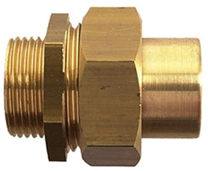 Raccord 3 pièces union joint cônique mâle 15X21-14 - GARIS - D15005B