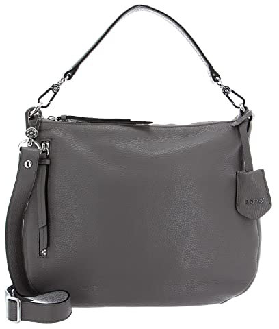 Abro Leather Adria Hobo Bag Juna S Zinc
