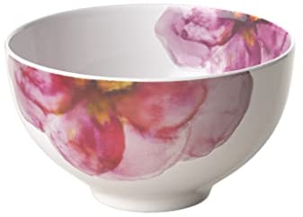 Villeroy & Boch - Rose Garden Bol, 13,5cm, Premium Porzellan, weiß/rosa