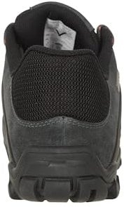 Mountain Warehouse Curlews Mens Waterproof Walking Shoes - Quick Drying Footwear, Suede & Mesh Outer & Rubber Sole - for Autumn, Winter, Camping & Hiking Dark Grey Adult Shoe Size 11