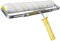 GINVF Ensemble de rouleaux de peinture de 20 pouces, Manchon de rouleau de peinture en microfibre, Support de rouleau extensible, pour peindre les murs et les plafonds (Pieu du milieu)